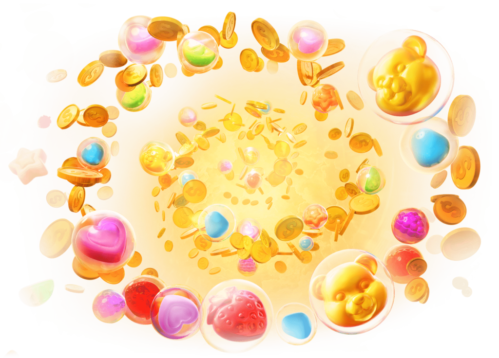 Game Banner Fruity Candy